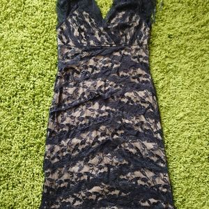 Lacy black dress